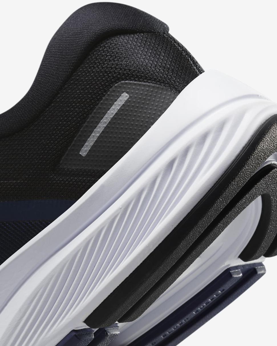 Nike Structure 24 Midnight Navy/Black/White/White | Mens Nike Running