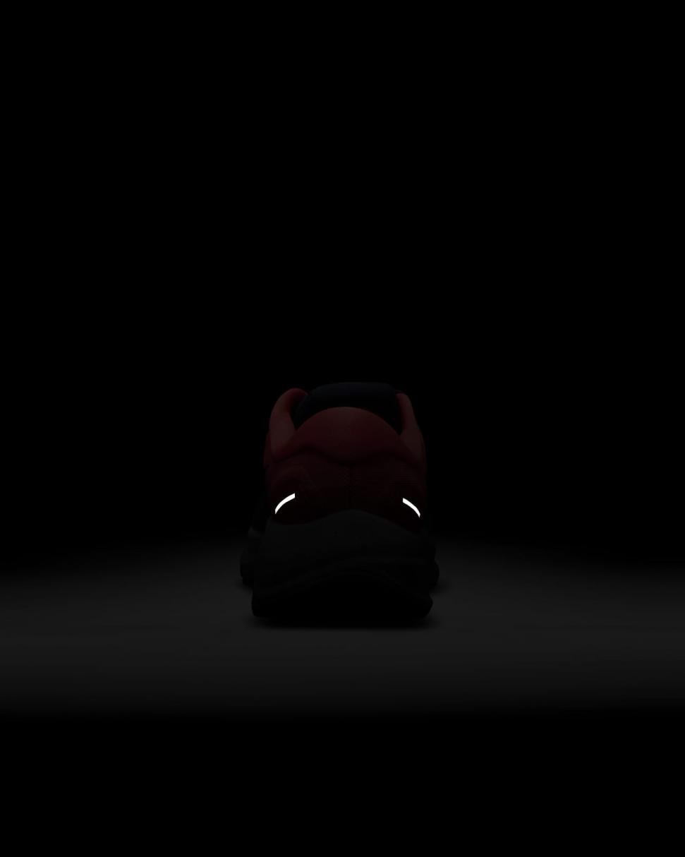 Nike Structure 24 Obsidian/Bright Crimson/White/Black | Mens Nike Running