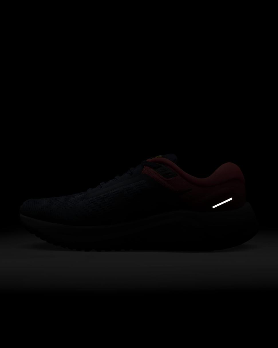 Nike Structure 24 Obsidian/Bright Crimson/White/Black | Mens Nike Running