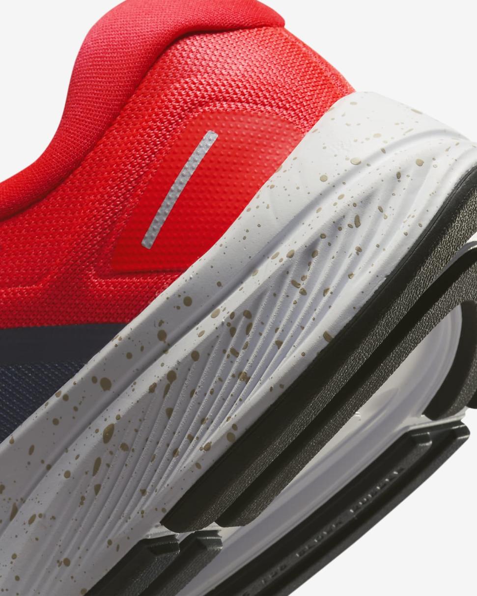 Nike Structure 24 Obsidian/Bright Crimson/White/Black | Mens Nike Running