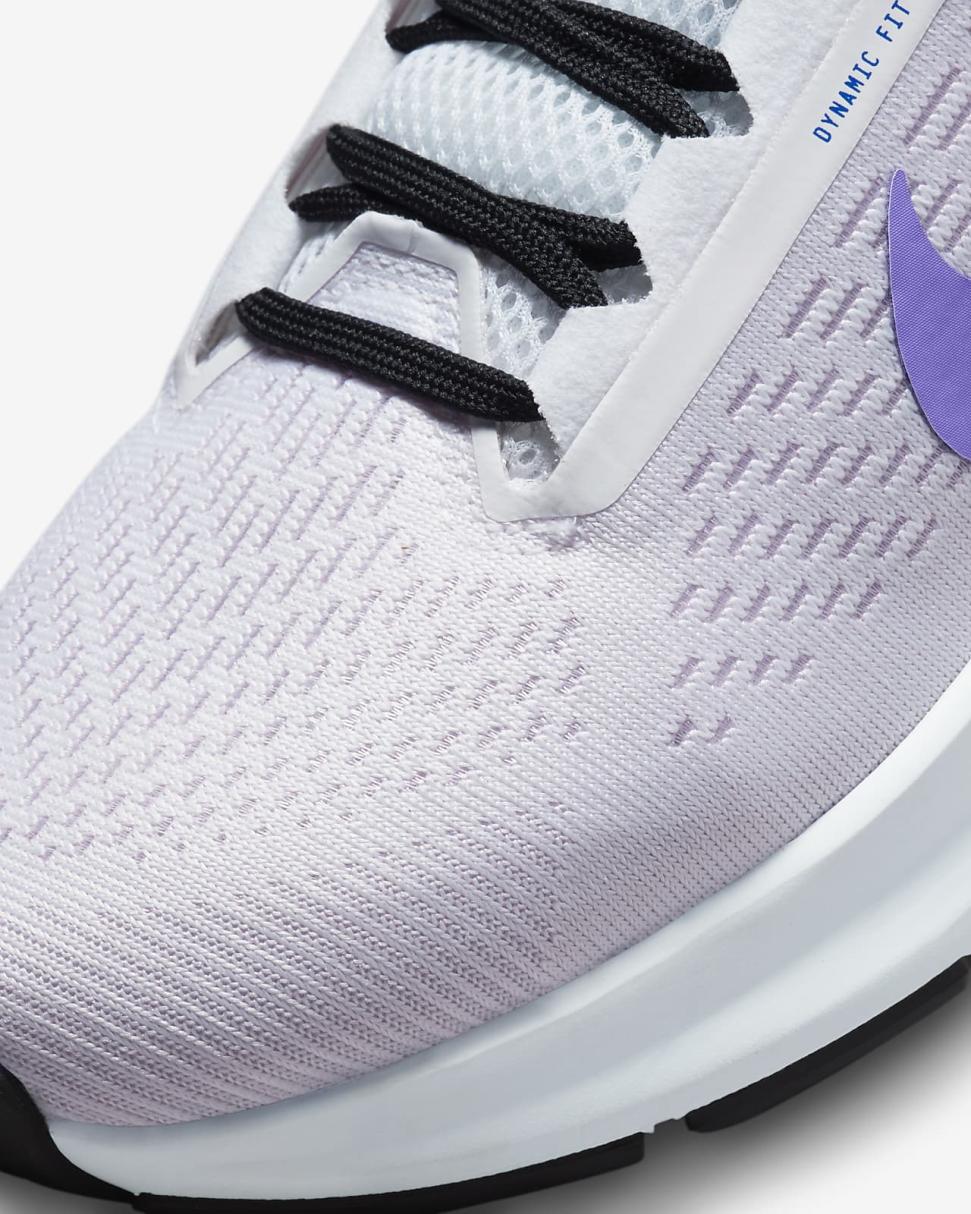 Nike Structure 24 White/Barely Grape/Cerulean/Psychic Purple | Womens Nike Running