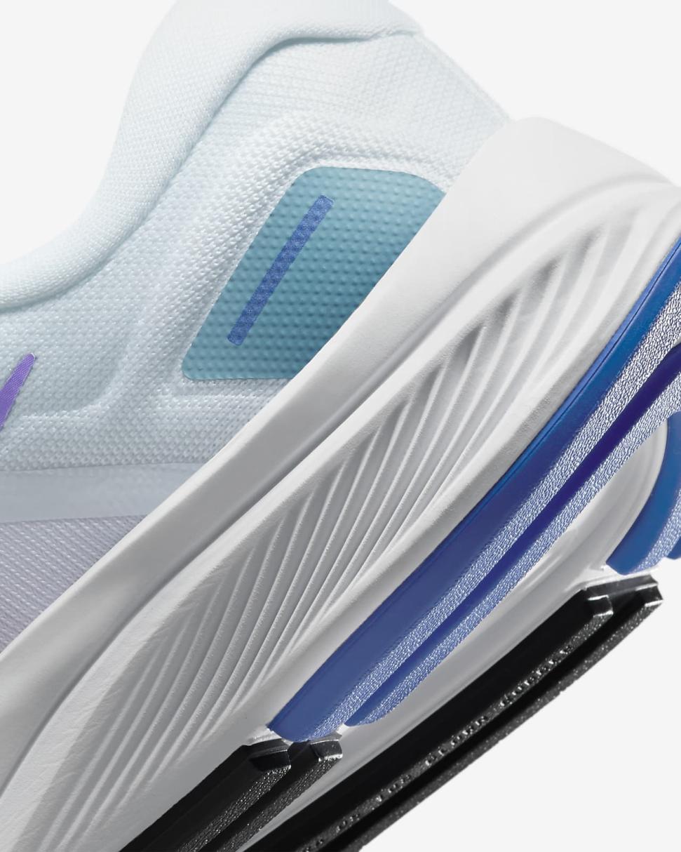 Nike Structure 24 White/Barely Grape/Cerulean/Psychic Purple | Womens Nike Running