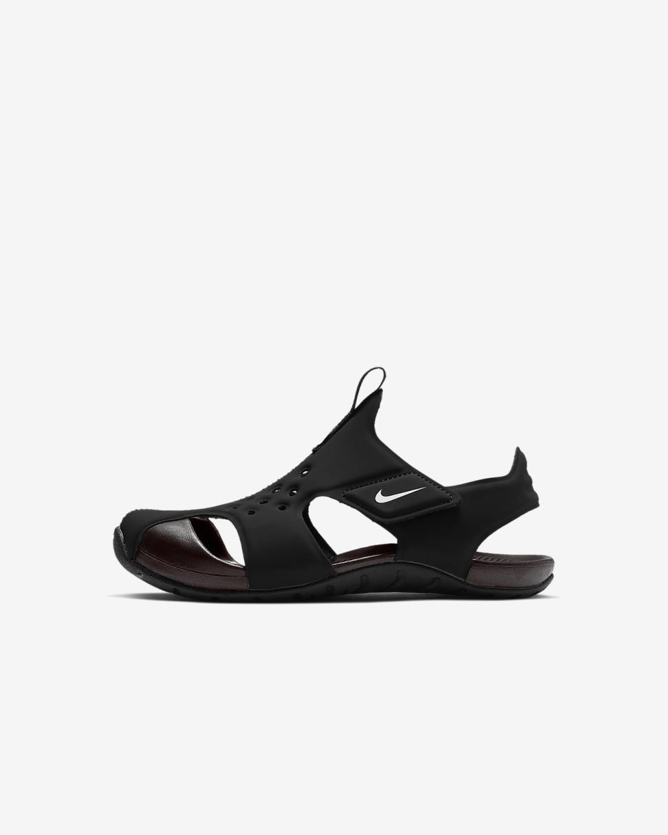 Nike Sunray Protect 2 Black/White | Kids Nike Lifestyle