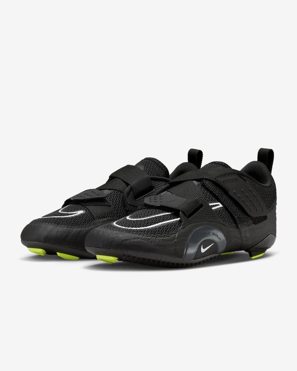 Nike SuperRep Cycle 2 Next Nature Black/Anthracite/Volt/White | Mens Nike Training & Gym