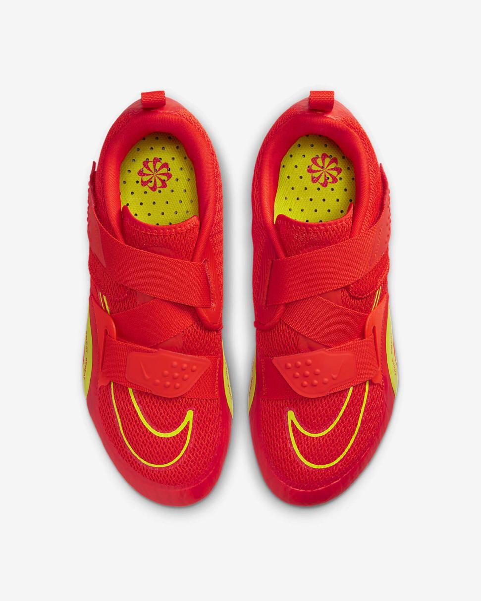 Nike SuperRep Cycle 2 Next Nature Picante Red/Laser Orange/Opti Yellow/Bright Cactus | Mens Nike Training & Gym