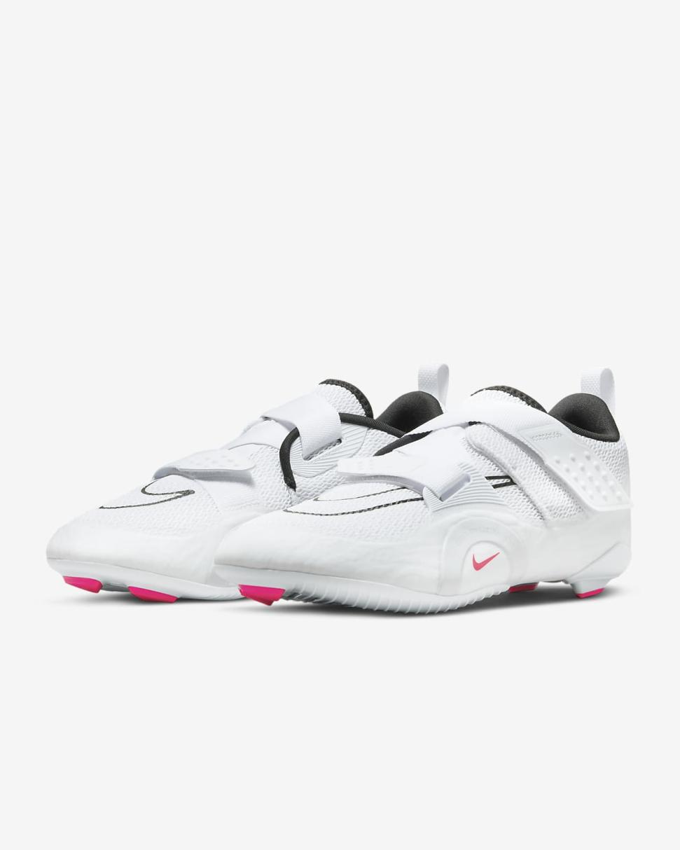 Nike SuperRep Cycle 2 Next Nature White/Siren Red/Black | Mens Nike Training & Gym