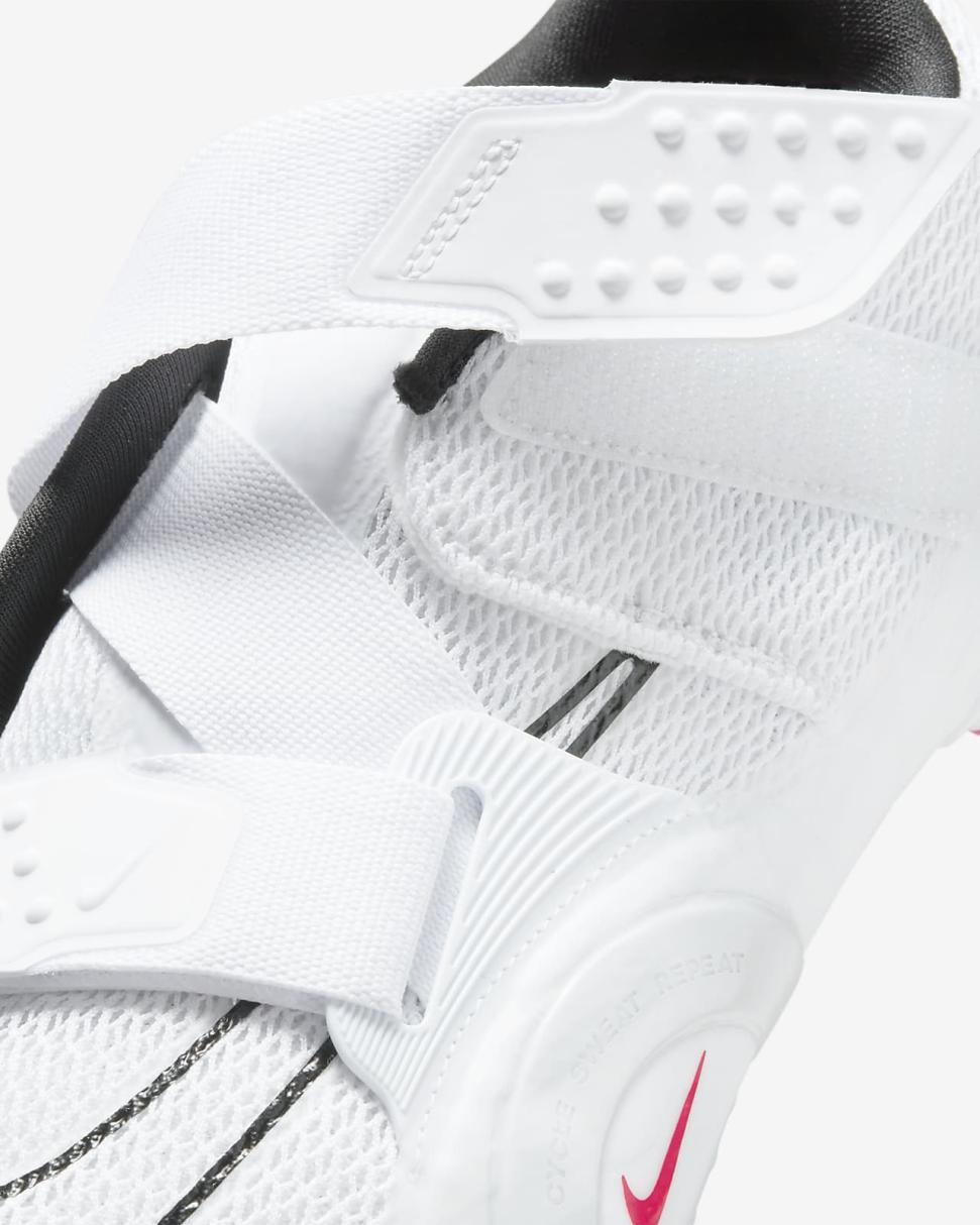 Nike SuperRep Cycle 2 Next Nature White/Siren Red/Black | Mens Nike Training & Gym