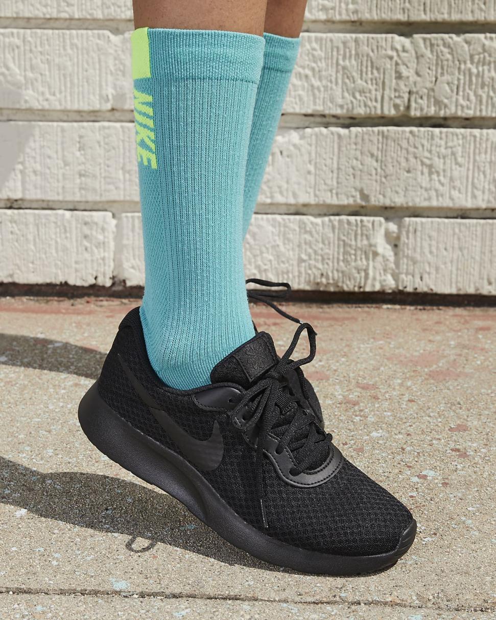 Nike Tanjun Black/Barely Volt/Black | Womens Nike Lifestyle