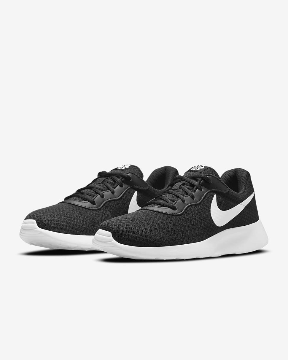 Nike Tanjun Black/Barely Volt/Black/White | Mens Nike Lifestyle