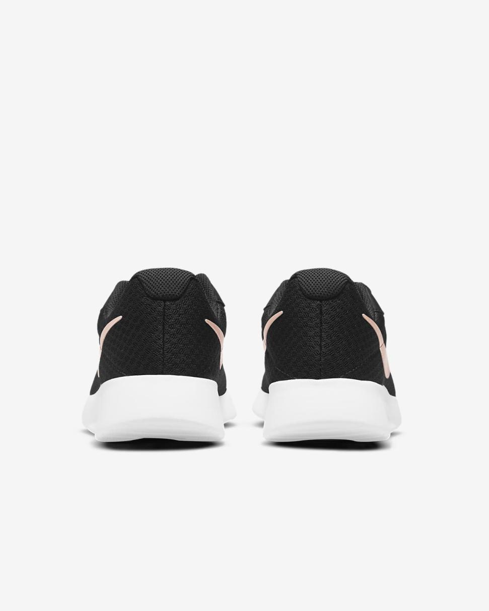 Nike Tanjun Black/Barely Volt/White/Metallic Red Bronze | Womens Nike Lifestyle