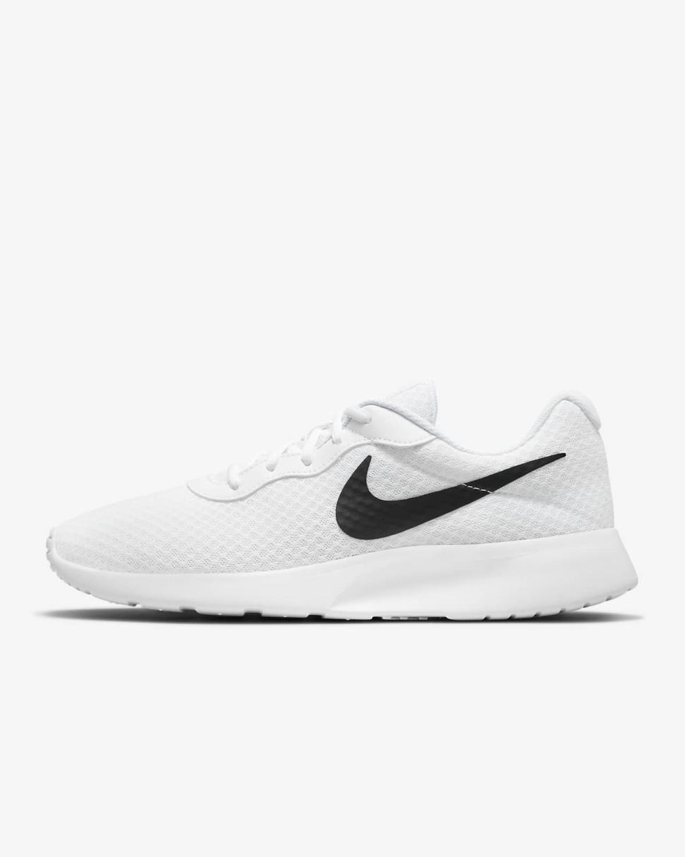 Nike Tanjun White/Barely Volt/Black | Mens Nike Lifestyle