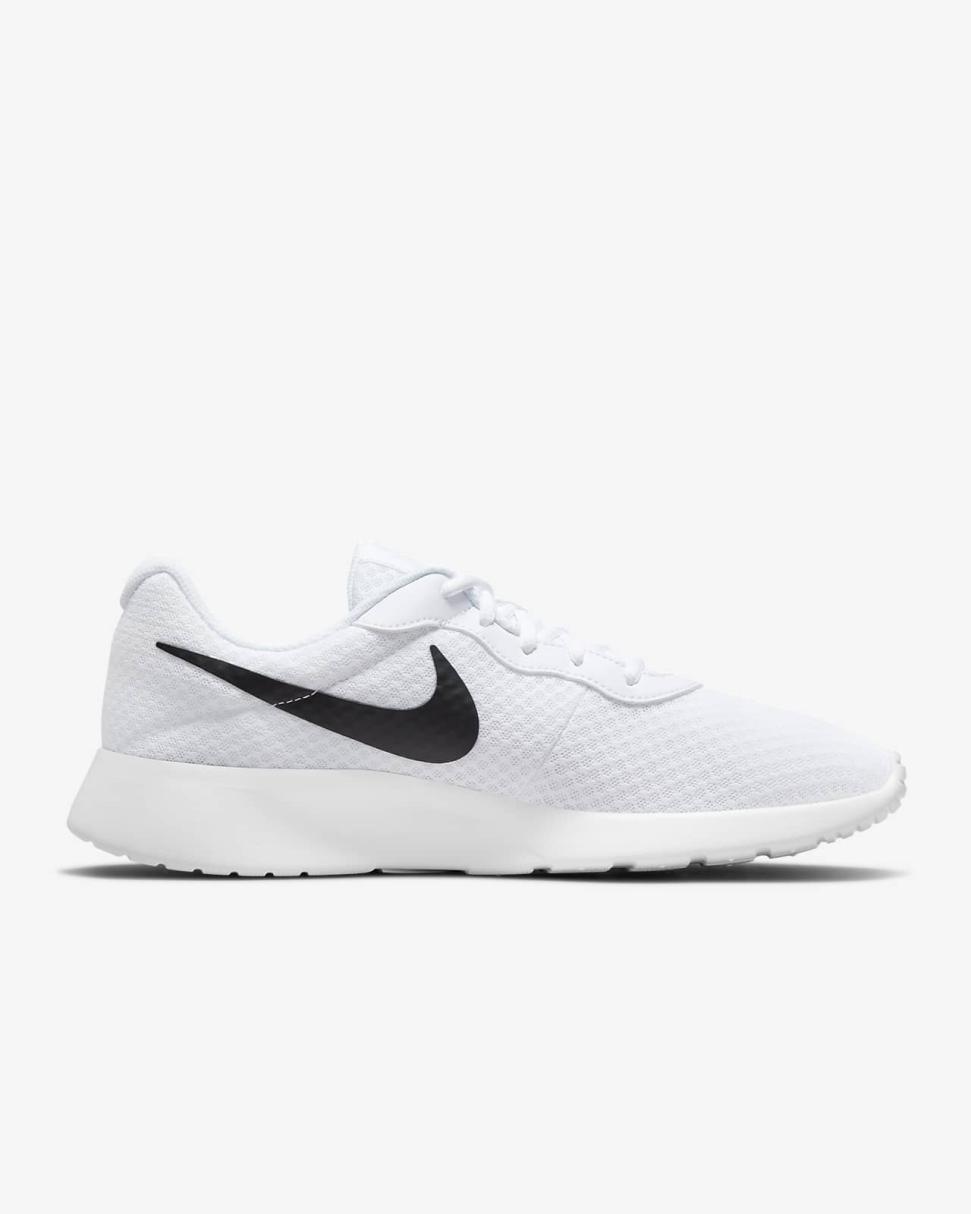 Nike Tanjun White/Barely Volt/Black | Mens Nike Lifestyle