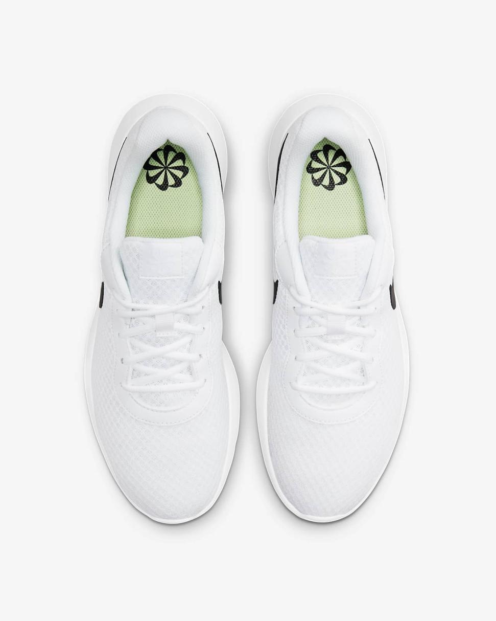 Nike Tanjun White/Barely Volt/Black | Mens Nike Lifestyle