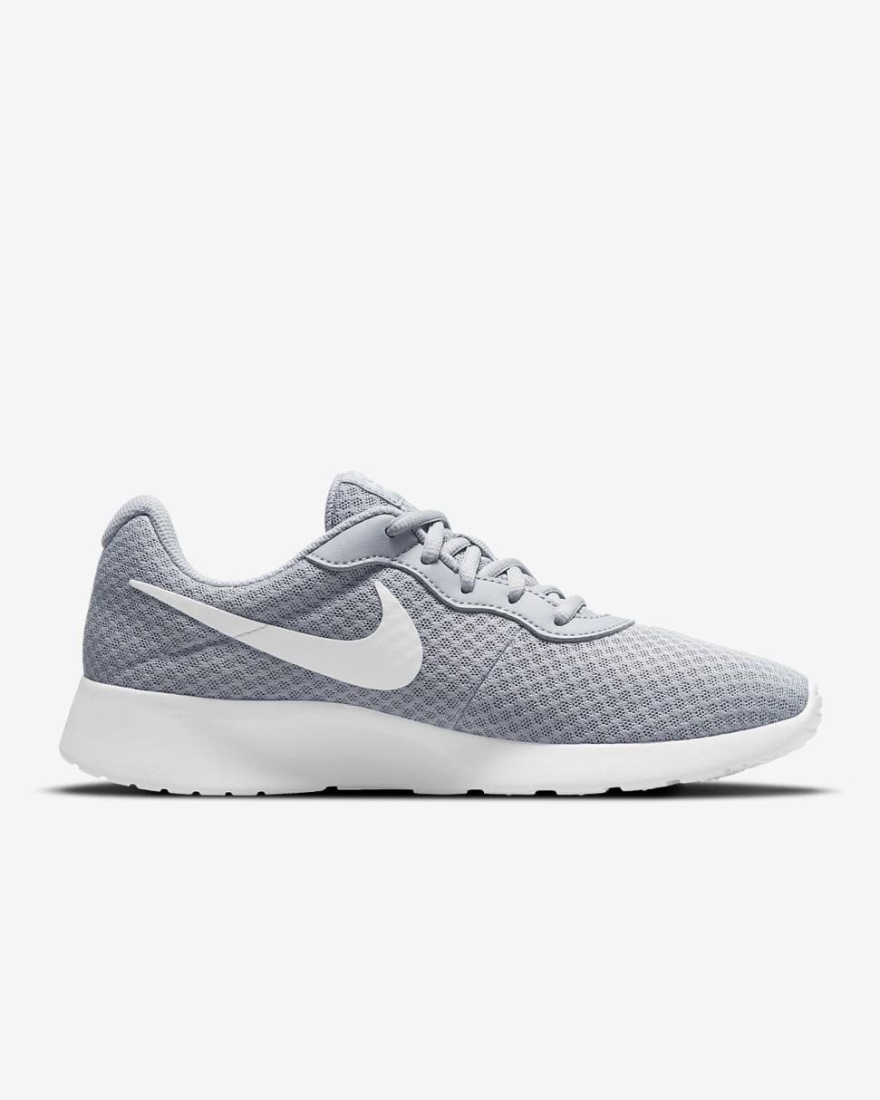 Nike Tanjun Wolf Grey/Barely Volt/Black/White | Womens Nike Lifestyle