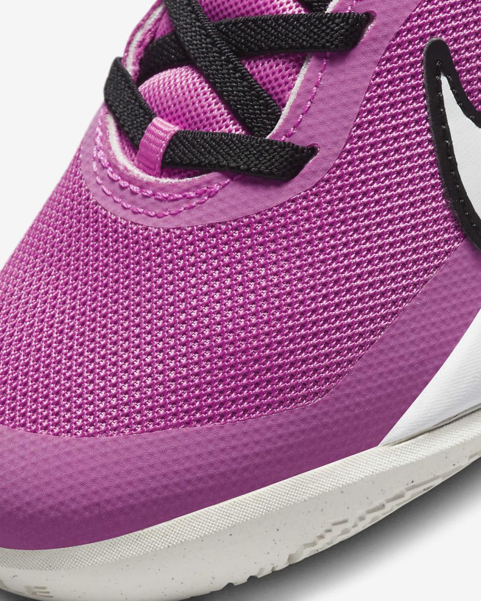 Nike Team Hustle D 10 Cosmic Fuchsia/Summit White/White | Kids Nike Basketball