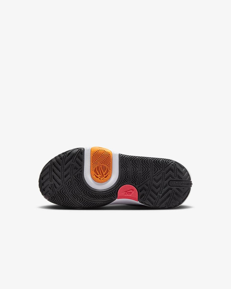 Nike Team Hustle D 11 Black/Vivid Orange/White/Hot Punch | Kids Nike First Day Kicks