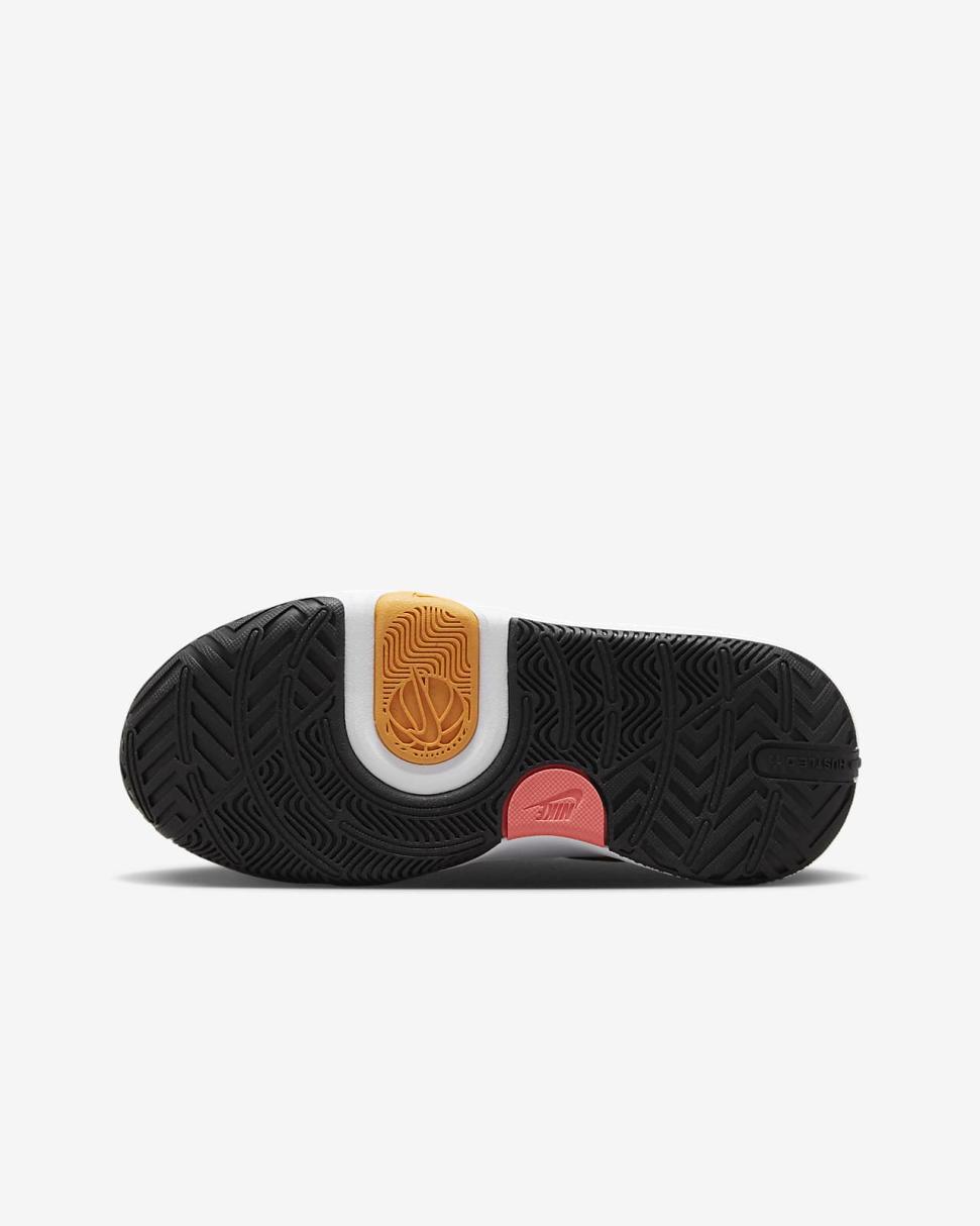 Nike Team Hustle D 11 Black/Vivid Orange/White/Hot Punch | Kids Nike First Day Kicks