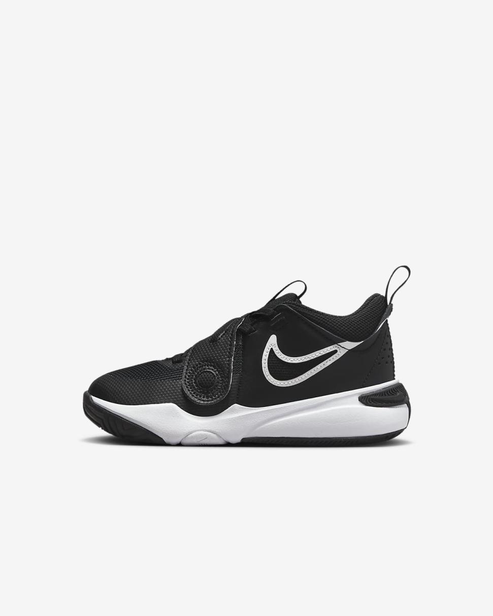 Nike Team Hustle D 11 Black/White | Kids Nike First Day Kicks