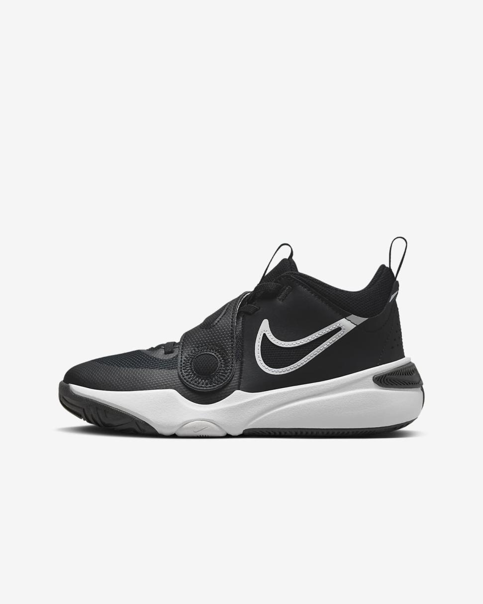 Nike Team Hustle D 11 Black/White | Kids Nike First Day Kicks