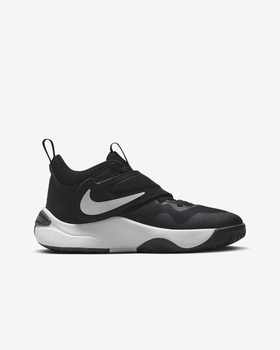 Nike Team Hustle D 11 Black/White | Kids Nike First Day Kicks
