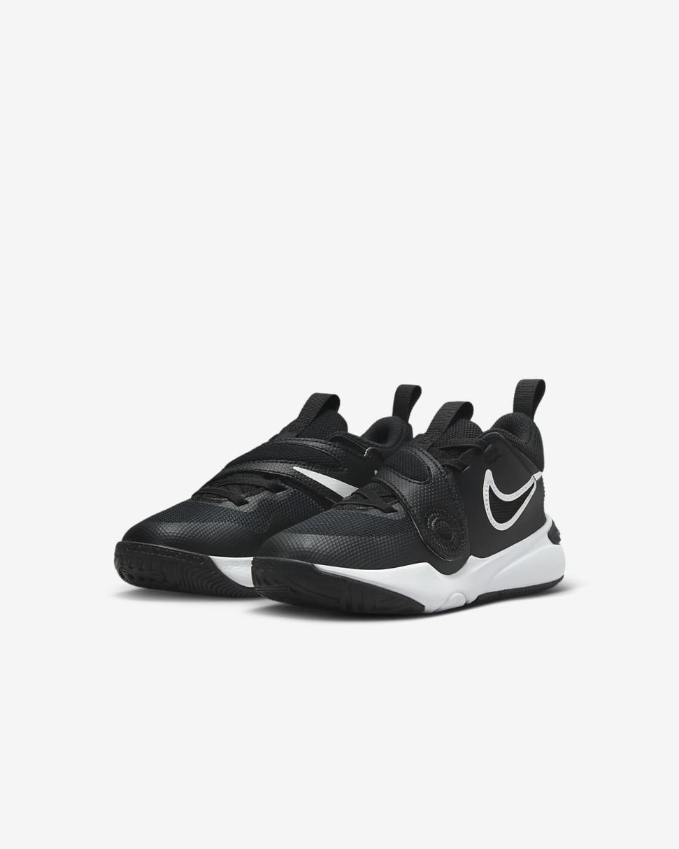 Nike Team Hustle D 11 Black/White | Kids Nike First Day Kicks