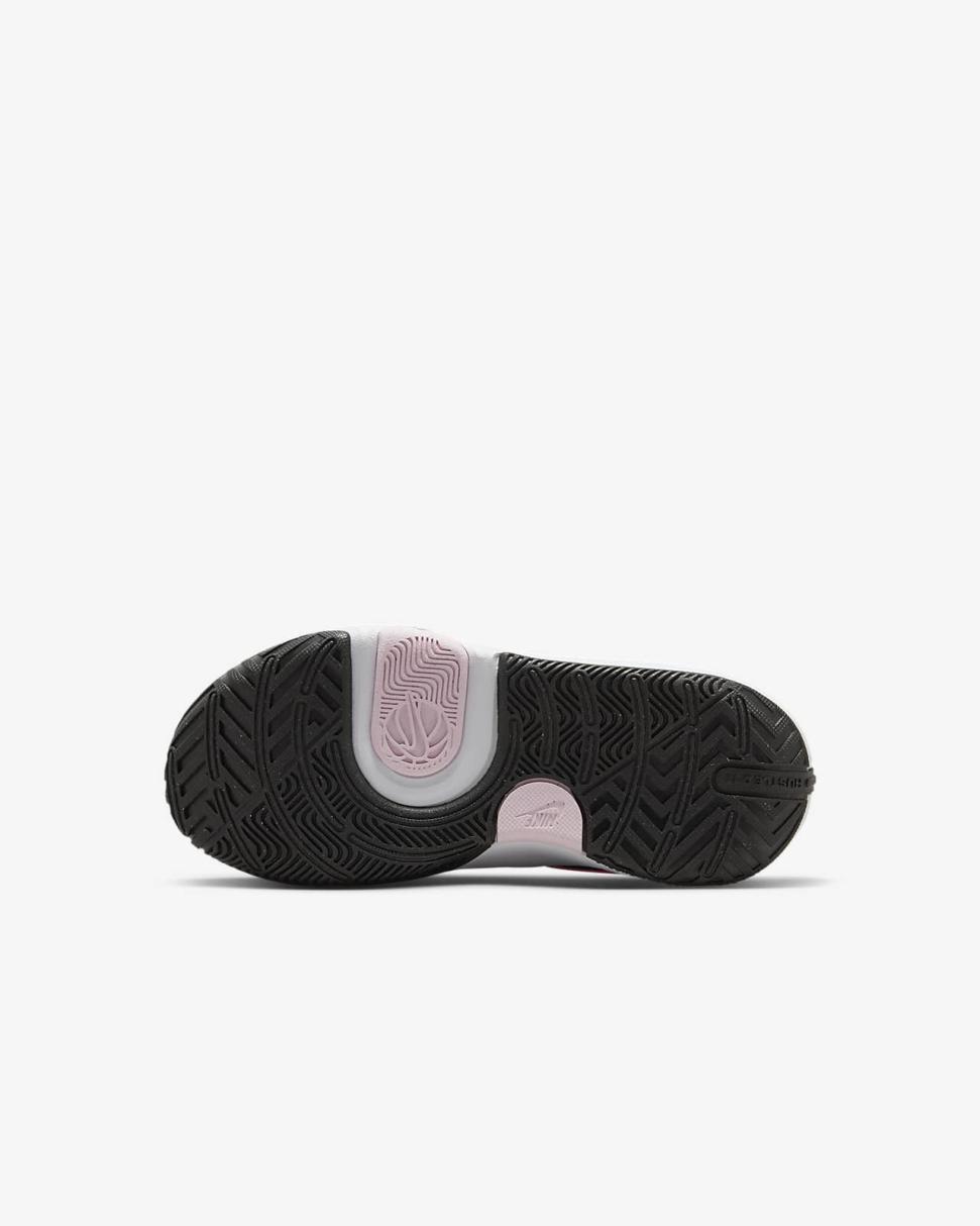 Nike Team Hustle D 11 Pink Foam/White/Black/Summit White | Kids Nike First Day Kicks