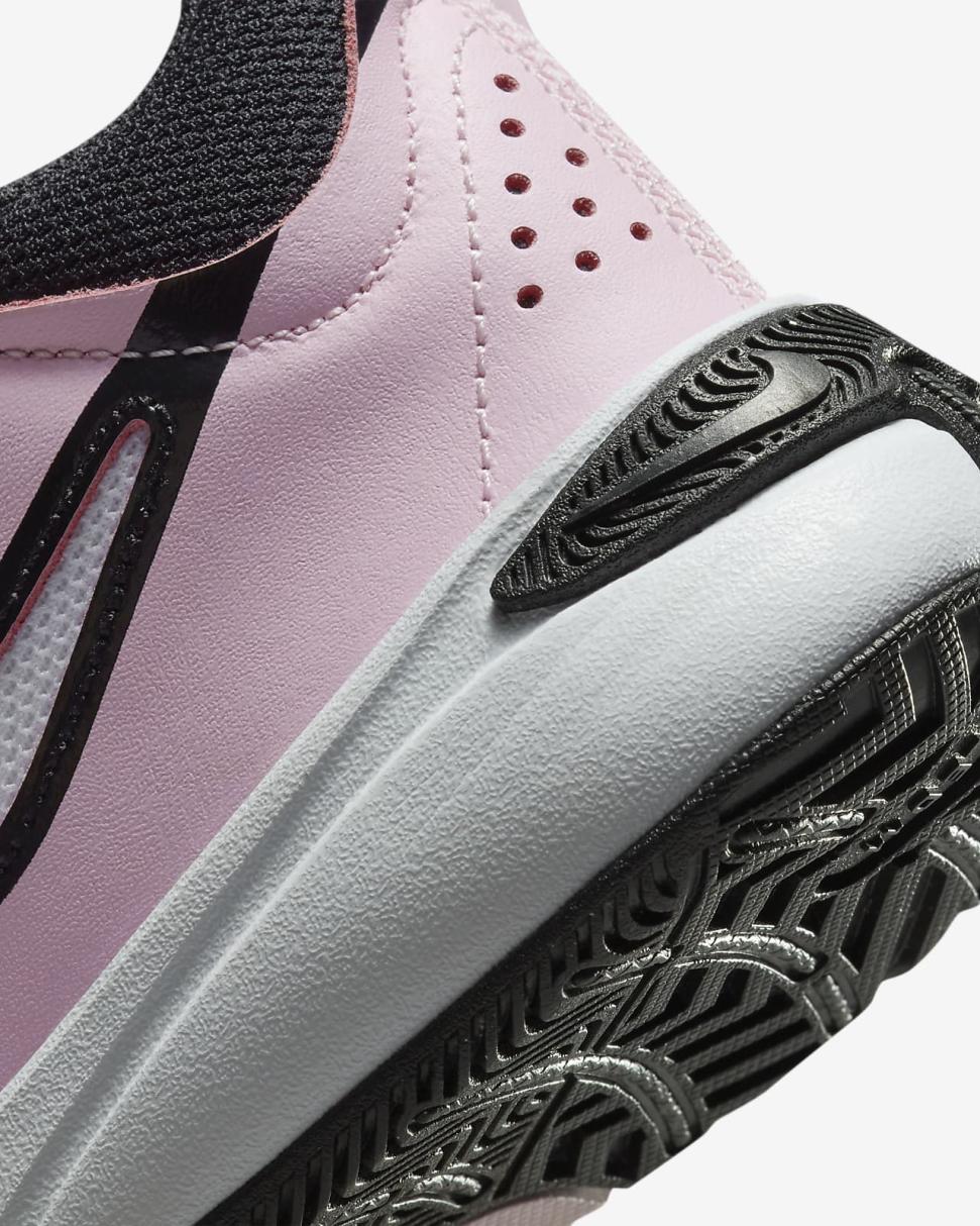 Nike Team Hustle D 11 Pink Foam/White/Black/Summit White | Kids Nike First Day Kicks