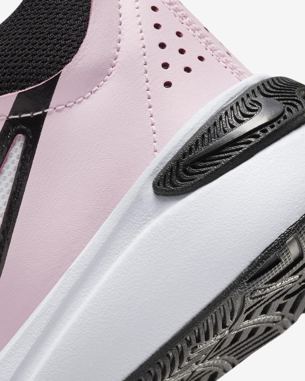 Nike Team Hustle D 11 Pink Foam/White/Black/Summit White | Kids Nike First Day Kicks