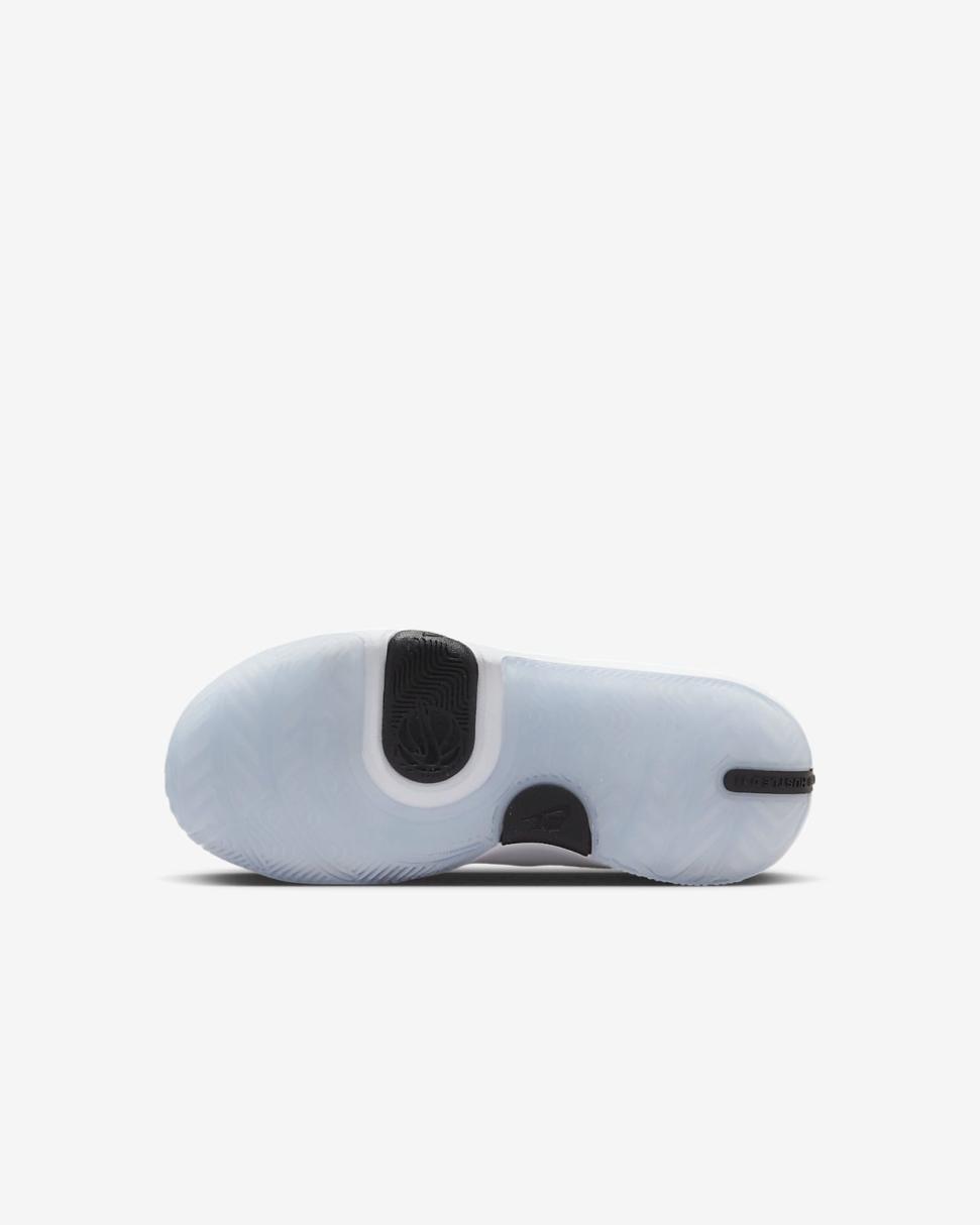 Nike Team Hustle D 11 White/White/Phantom/Black | Kids Nike Basketball