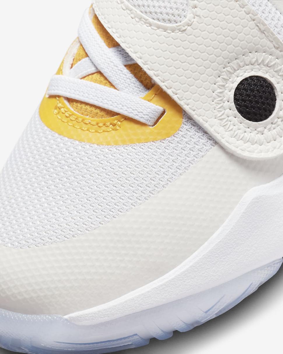 Nike Team Hustle D 11 White/White/Phantom/Black | Kids Nike Basketball