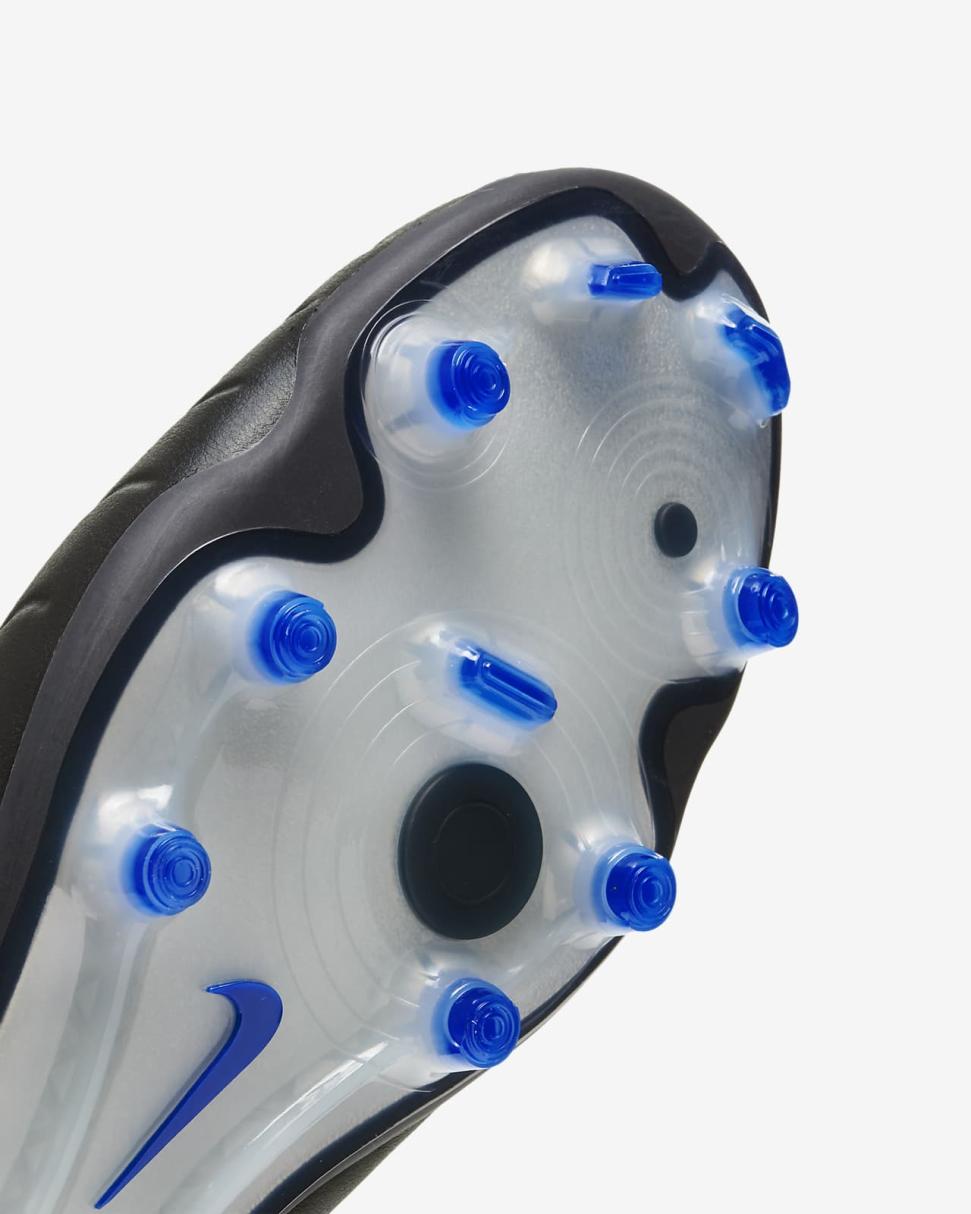 Nike Tiempo Legend 10 Elite Black/Hyper Royal/Chrome | Mens Nike Soccer