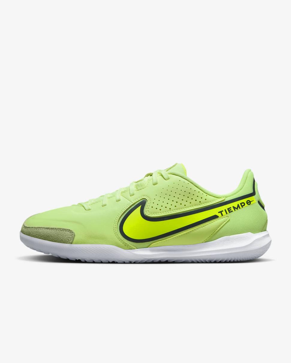 Nike Tiempo Legend 9 Academy IC Barely Volt/Summit White/Volt | Mens Nike Soccer