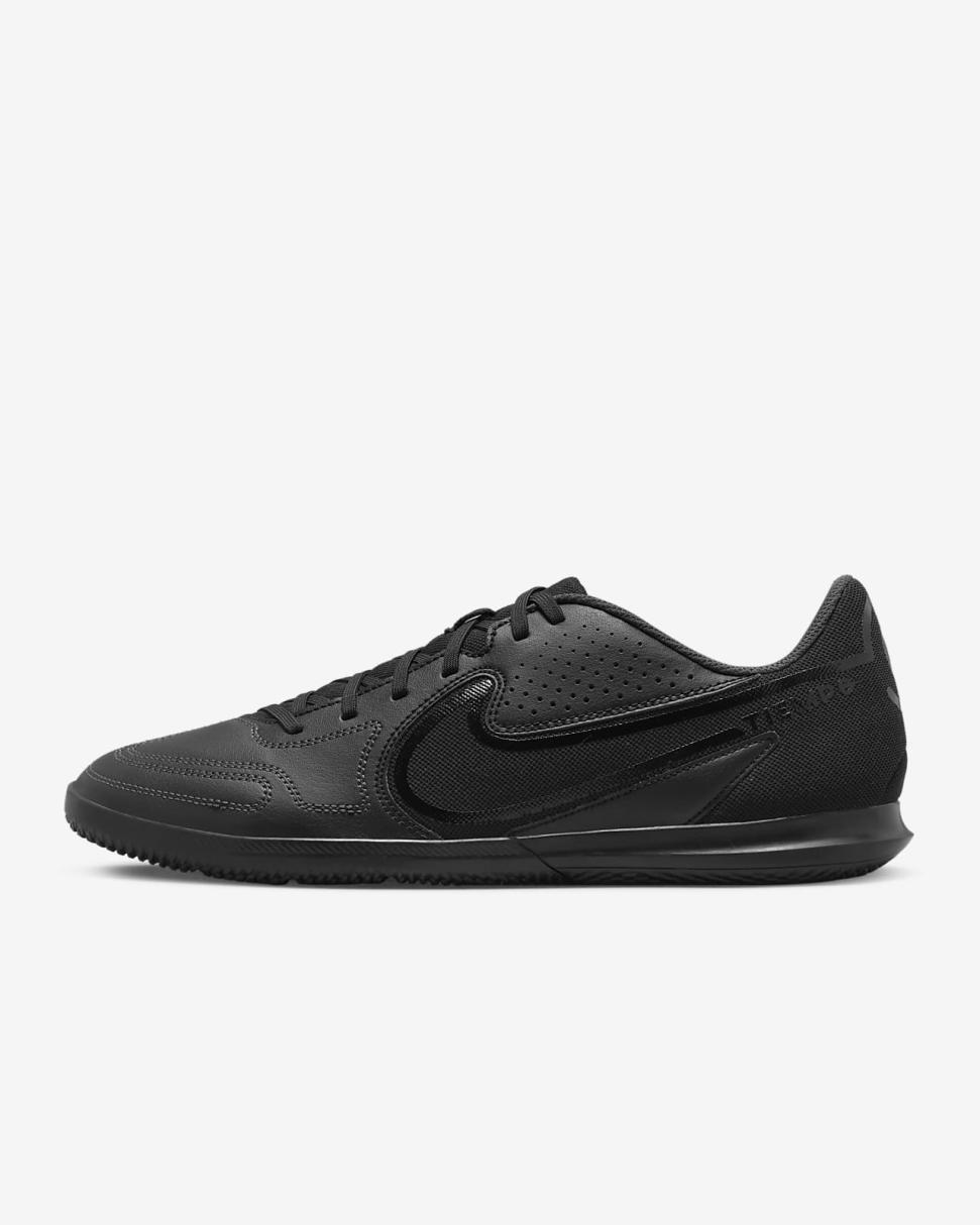 Nike Tiempo Legend 9 Club IC Black/Summit White/Light Photo Blue/Black | Mens Nike Soccer