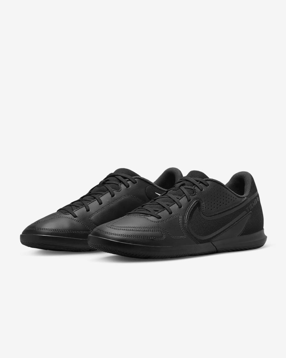 Nike Tiempo Legend 9 Club IC Black/Summit White/Light Photo Blue/Black | Mens Nike Soccer