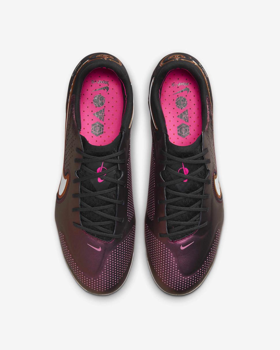 Nike Tiempo Legend 9 Elite FG Space Purple/Off Noir/Pink Blast/White | Mens Nike Soccer