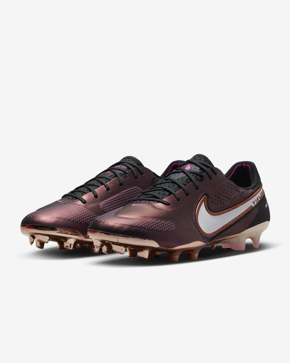 Nike Tiempo Legend 9 Elite FG Space Purple/Off Noir/Pink Blast/White | Mens Nike Soccer