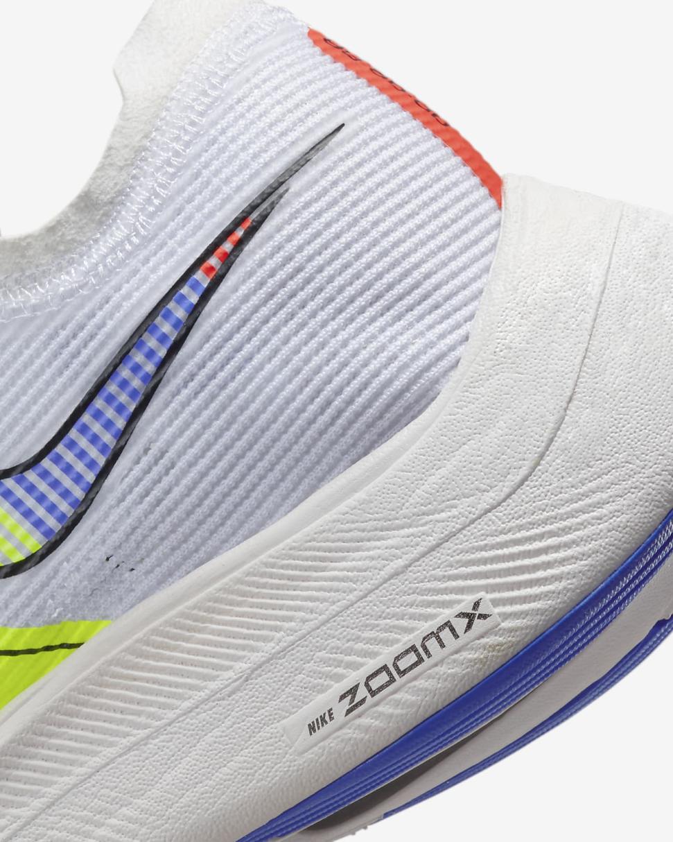 Nike Vaporfly 2 White/Volt/Racer Blue/Black | Womens Nike Running
