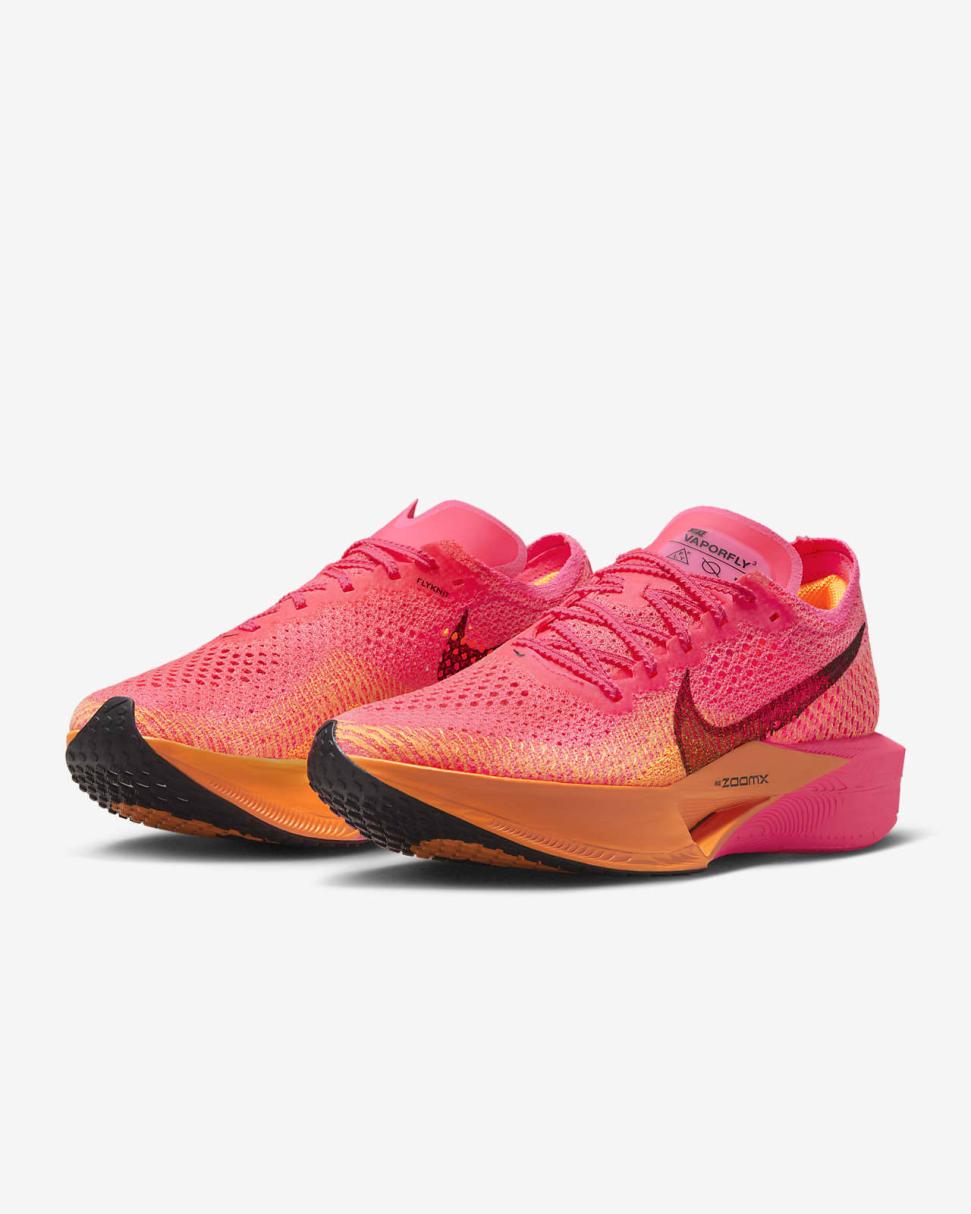 Nike Vaporfly 3 Hyper Pink/Laser Orange/Black | Womens Nike Running