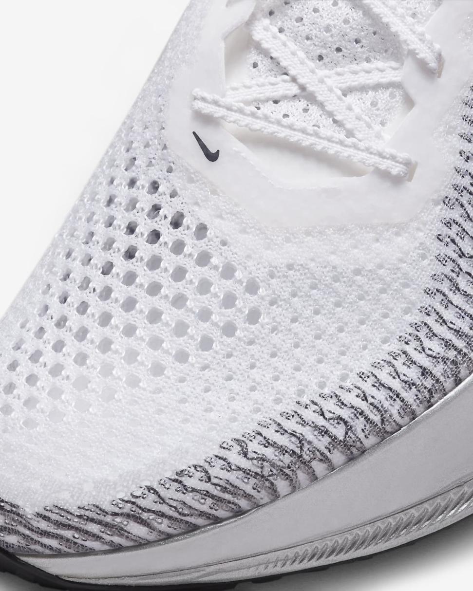 Nike Vaporfly 3 White/Particle Grey/Metallic Silver/Dark Smoke Grey | Mens Nike Running