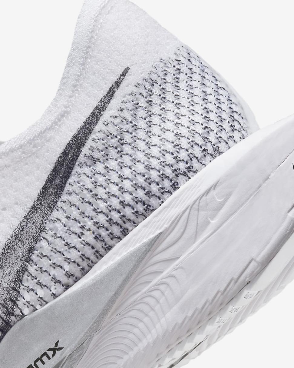 Nike Vaporfly 3 White/Particle Grey/Metallic Silver/Dark Smoke Grey | Mens Nike Running