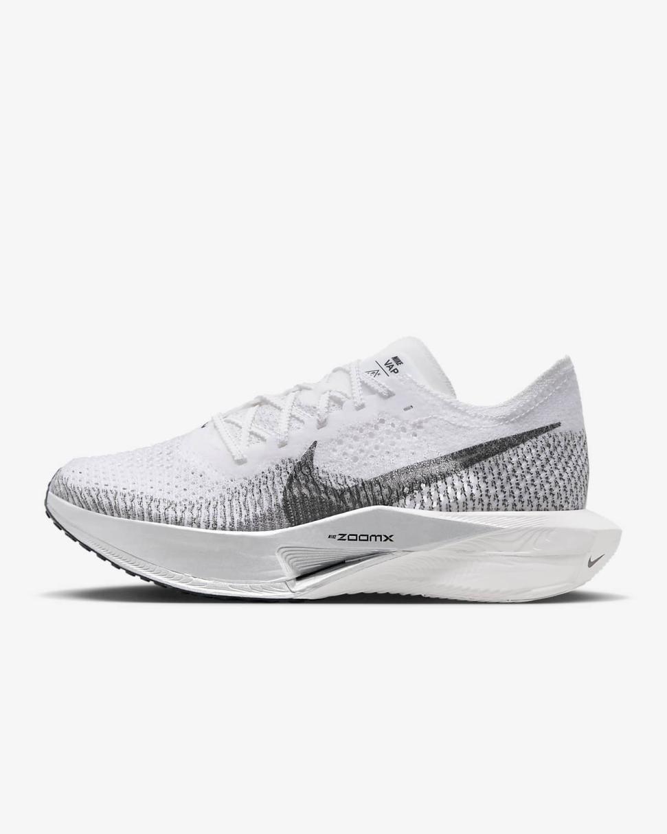 Nike Vaporfly 3 White/Particle Grey/Metallic Silver/Dark Smoke Grey | Womens Nike Running