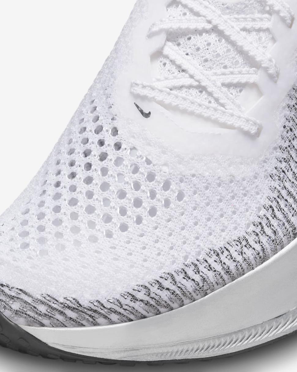 Nike Vaporfly 3 White/Particle Grey/Metallic Silver/Dark Smoke Grey | Womens Nike Running