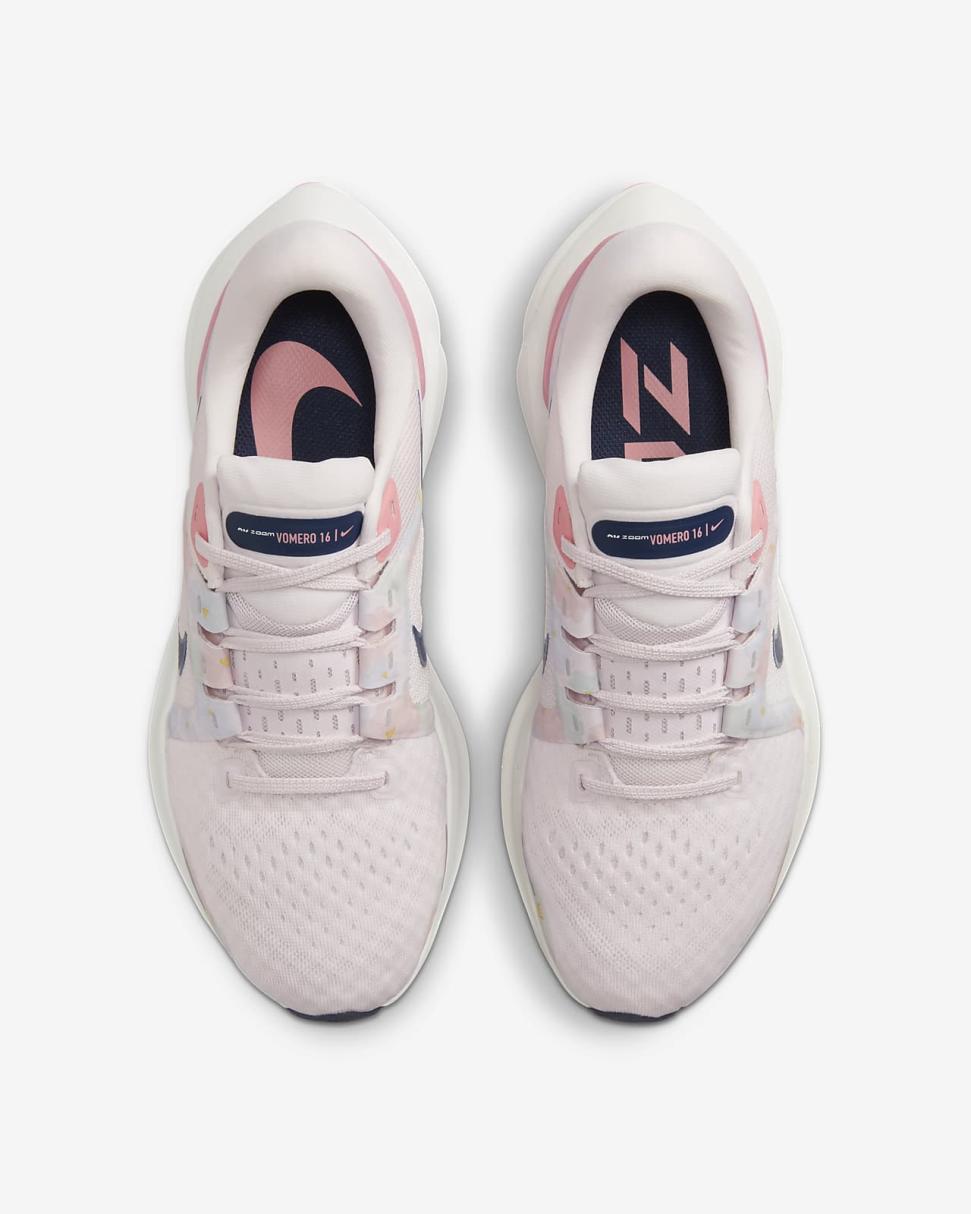Nike Vomero 16 Premium Pearl Pink/White/Coral Chalk/Midnight Navy | Womens Nike Running