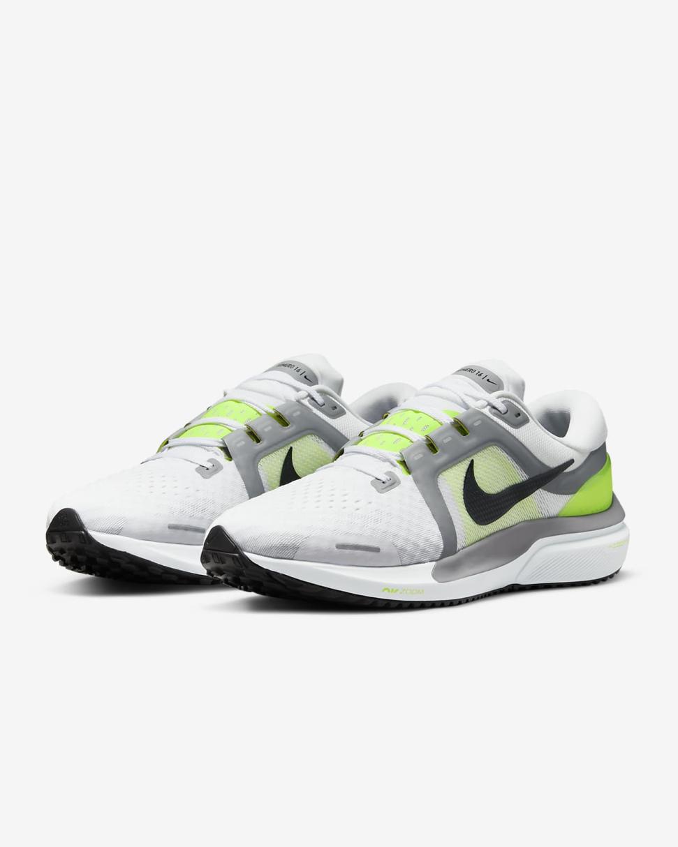 Nike Vomero 16 White/Volt/Particle Grey/Black | Mens Nike Running