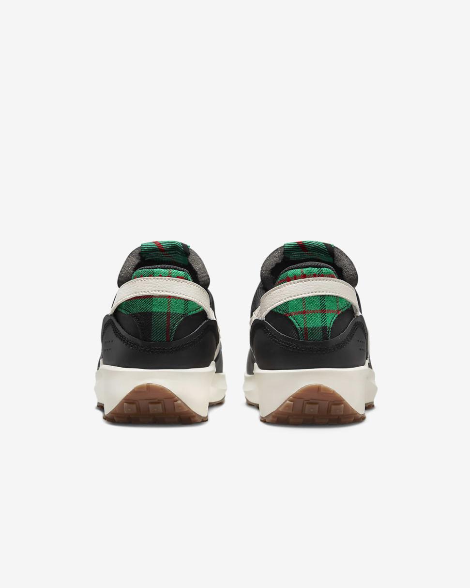 Nike Waffle Debut Premium Black/Black/University Red/Pale Ivory | Mens Nike Lifestyle