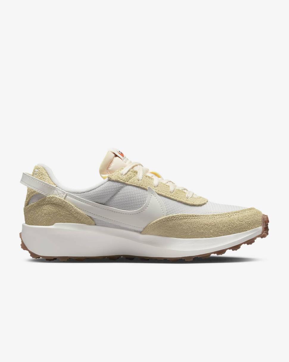 Nike Waffle Debut Vintage Light Bone/Team Gold/Gum Medium Brown/Sail | Womens Nike Lifestyle