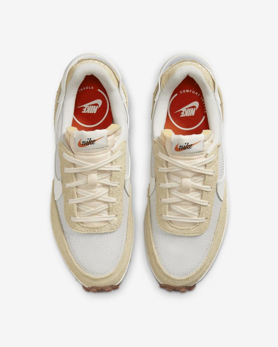 Nike Waffle Debut Vintage Light Bone/Team Gold/Gum Medium Brown/Sail | Womens Nike Lifestyle