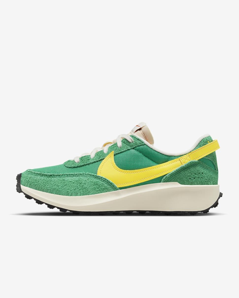 Nike Waffle Debut Vintage Stadium Green/Sail/Coconut Milk/Opti Yellow | Womens Nike Lifestyle