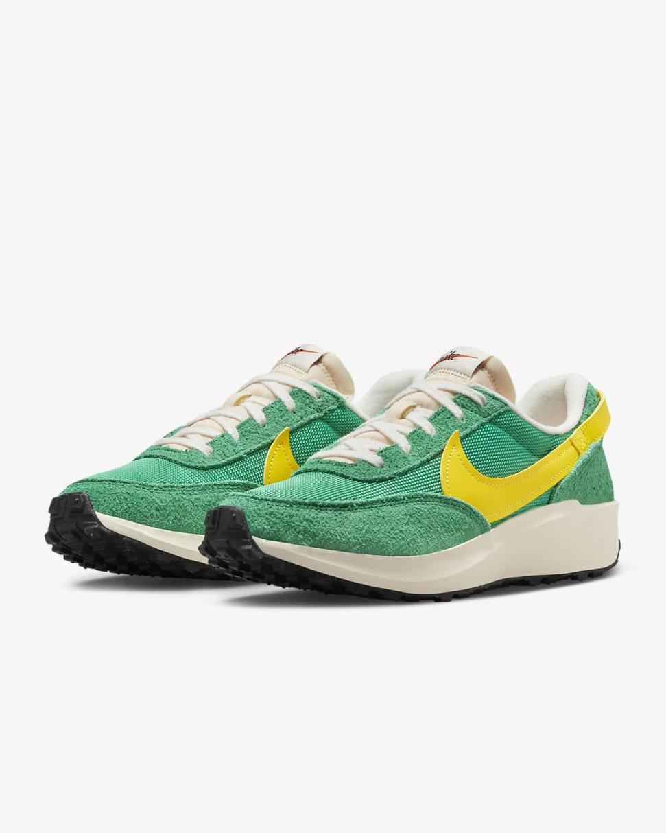 Nike Waffle Debut Vintage Stadium Green/Sail/Coconut Milk/Opti Yellow | Womens Nike Lifestyle