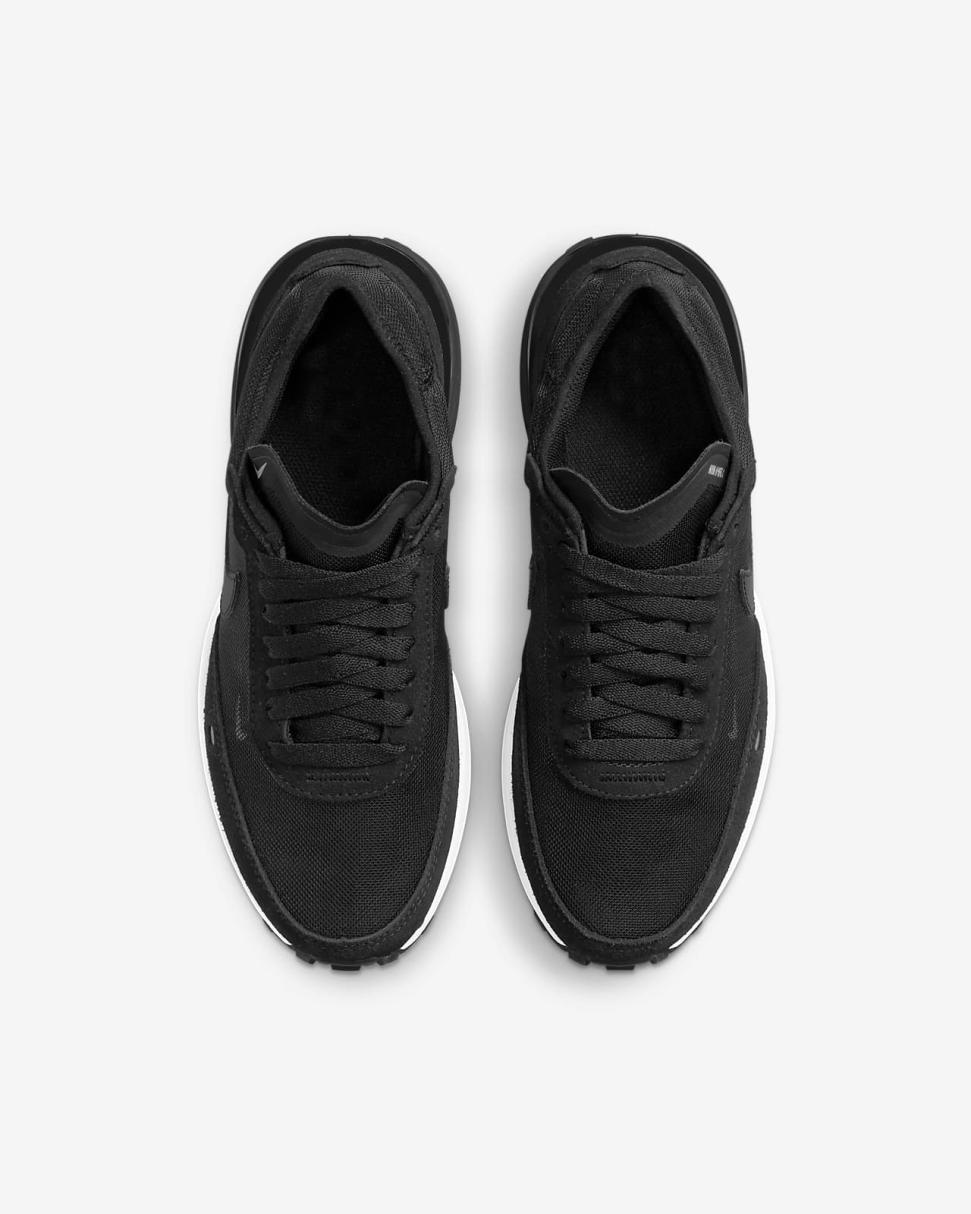 Nike Waffle One Black/White/Orange/Black | Kids Nike First Day Kicks